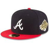 Atlanta Braves 1995 World Series Wool 59FIFTY Fitted Hat - Navy | New Era