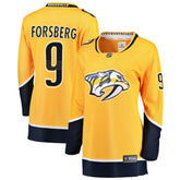 Filip Forsberg Nashville Predators Fanatics Women's Breakaway Player Jersey Gold