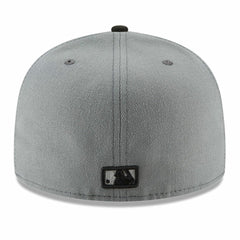 Los Angeles Dodgers Two-Tone 59FIFTY Fitted Hat - Gray/Black | New Era