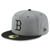 Boston Red Sox Two-Tone 59FIFTY Fitted Hat - Gray/Black | New Era