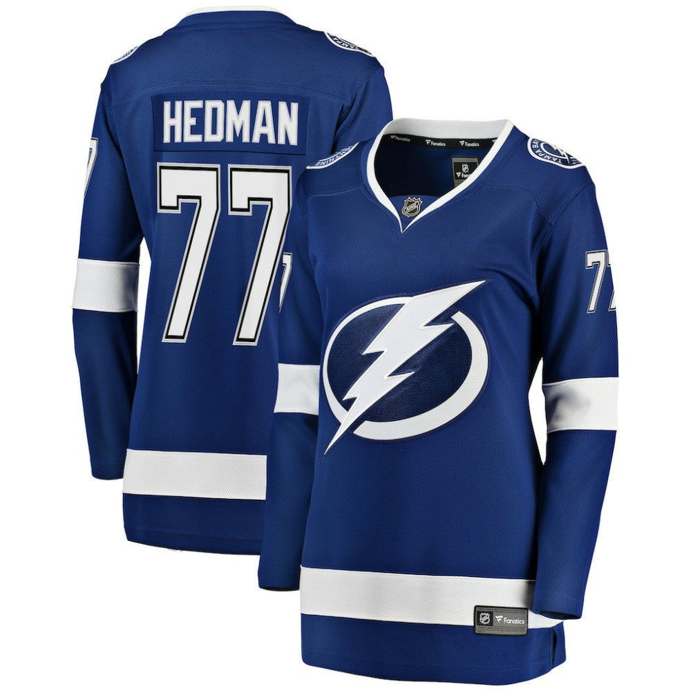 Victor Hedman Tampa Bay Lightning Fanatics Women's Breakaway Player Jersey Blue