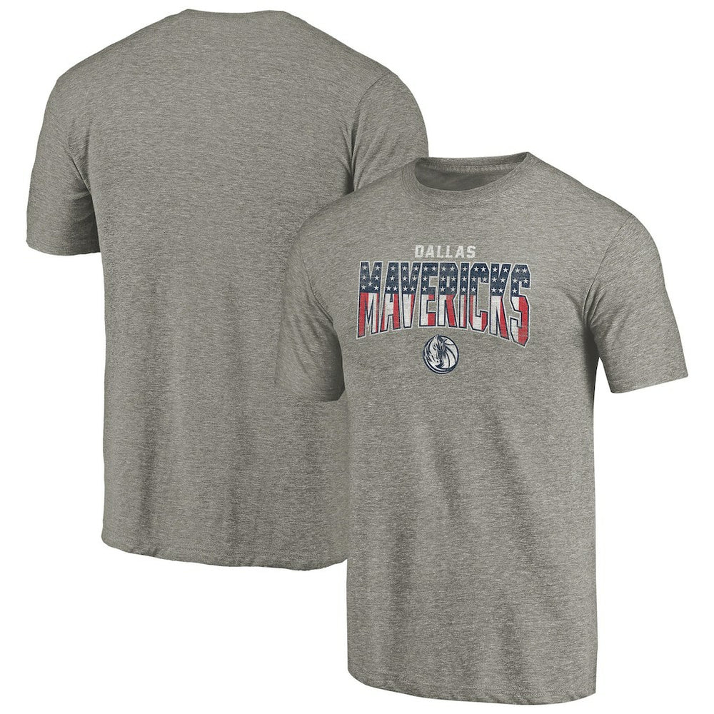 Dallas Mavericks Freedom Tri-Blend T-Shirt sale - Gray outlet