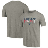 Miami Heat Freedom Tri-Blend T-Shirt - Gray online