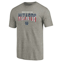 Washington Wizards Freedom Tri-Blend T-Shirt - Gray for sale