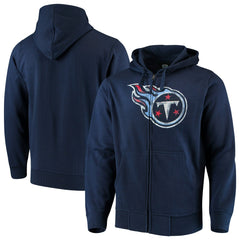 Tennessee Titans G-III Sports by Carl Banks Primary Logo Full-Zip Hoodie - Navy cheap