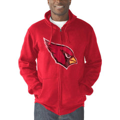 Arizona Cardinals G-III Sports by Carl Banks Primary Logo Full-Zip Hoodie - Cardinal outlet