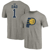 Indiana Pacers Greatest Dad Tri-Blend T-Shirt - Gray discount