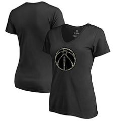 Washington Wizards Women's Cloak Camo V-Neck T-Shirt - Black discount