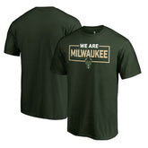 Milwaukee Bucks We Are Iconic Collection T-Shirt - Green for sale