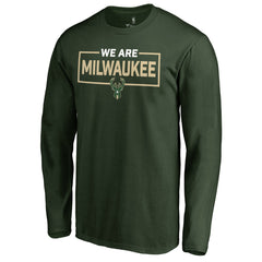 Milwaukee Bucks We Are Iconic Collection Long Sleeve T-Shirt - Green shop