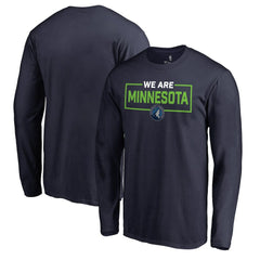 Minnesota Timberwolves We Are Iconic Collection Long Sleeve T-Shirt - Navy outlet