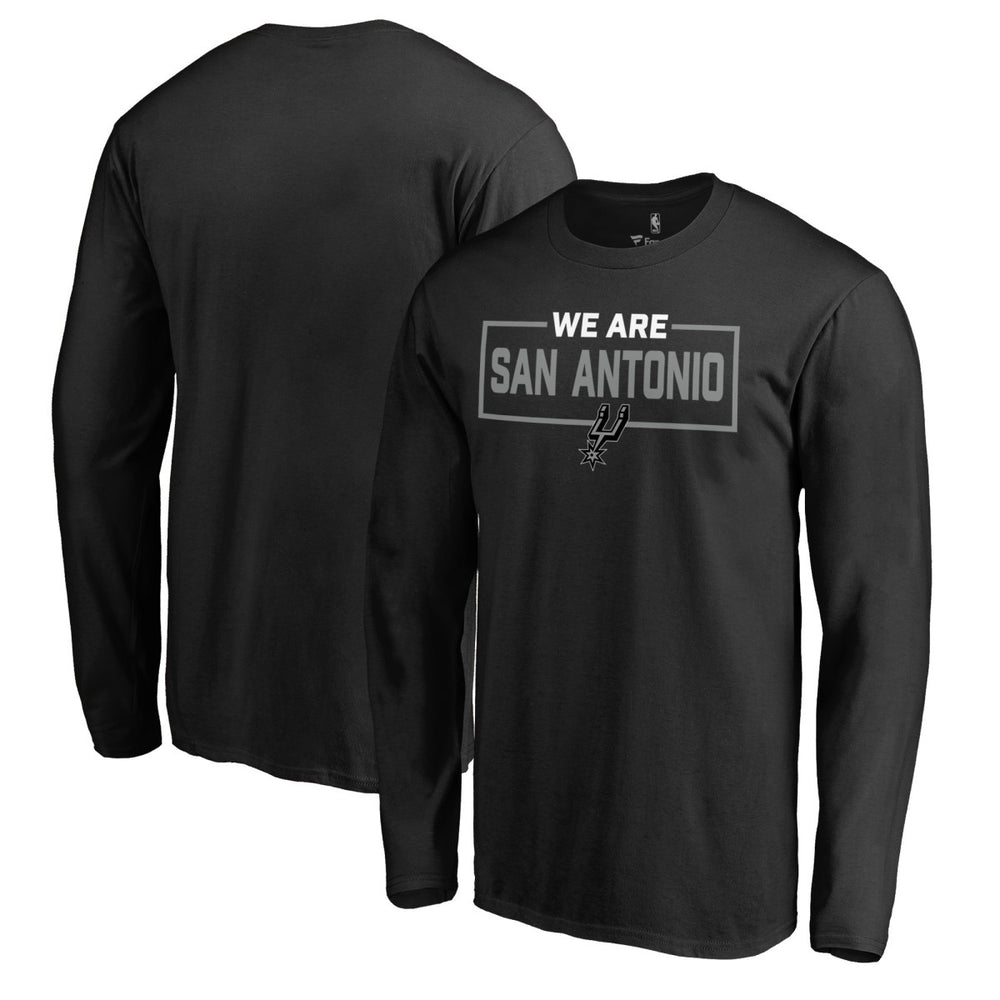 San Antonio Spurs We Are Iconic Collection Long Sleeve T-Shirt - Black outlet