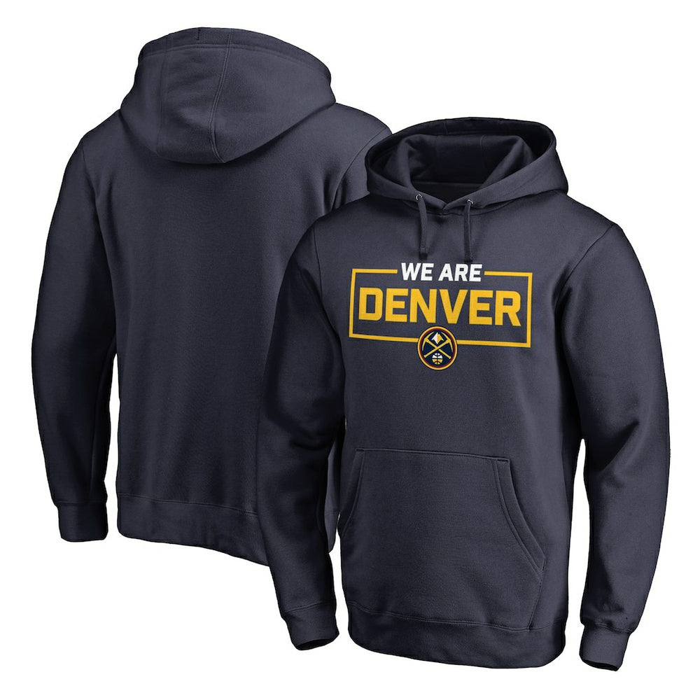 Denver Nuggets We Are Iconic Collection Pullover Hoodie sale - Navy for sale