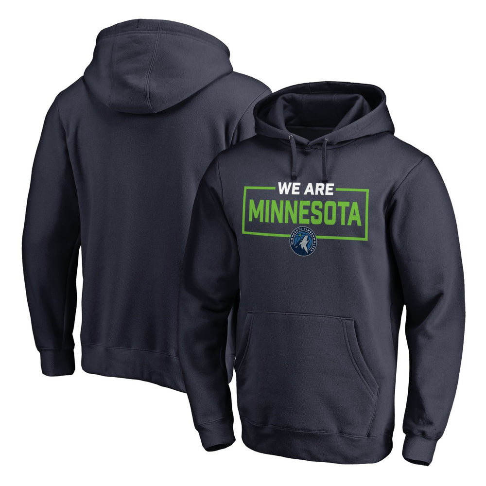 Minnesota Timberwolves We Are Iconic Collection Pullover Hoodie - Navy shop