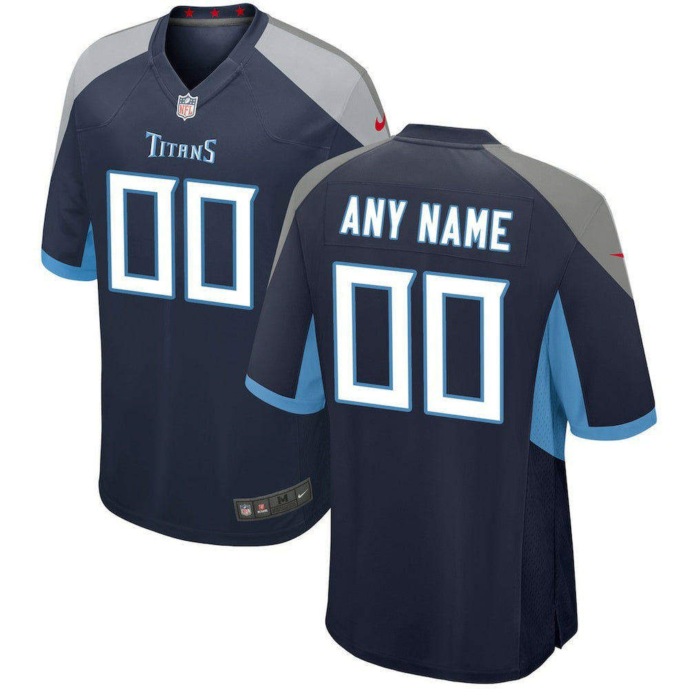 Tennessee Titans Youth Custom Game Jersey - Navy | Nike discount