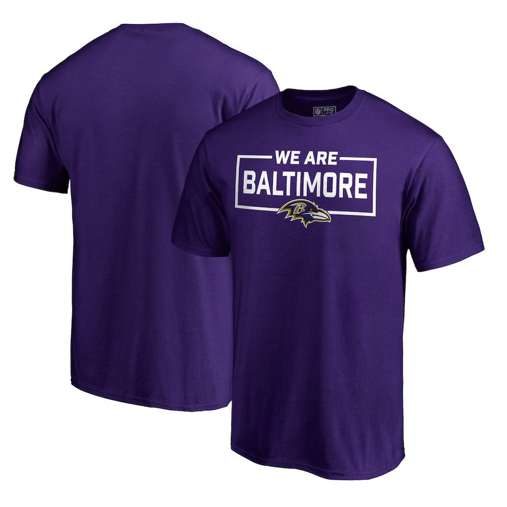 Baltimore Ravens We Are Icon T-Shirt - Purple for sale