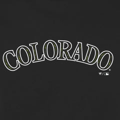 Colorado Rockies Armed Forces Wordmark T-Shirt - Black