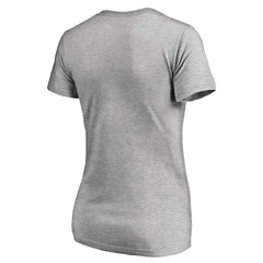 Los Angeles Dodgers Women's Hometown Collection Cali Flag T-Shirt - Heathered Gray