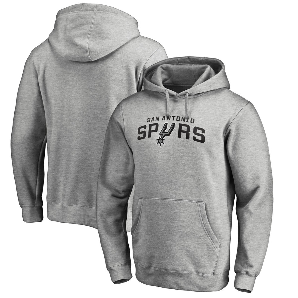 San Antonio Spurs Alternate Logo Pullover Hoodie - Heather Gray online