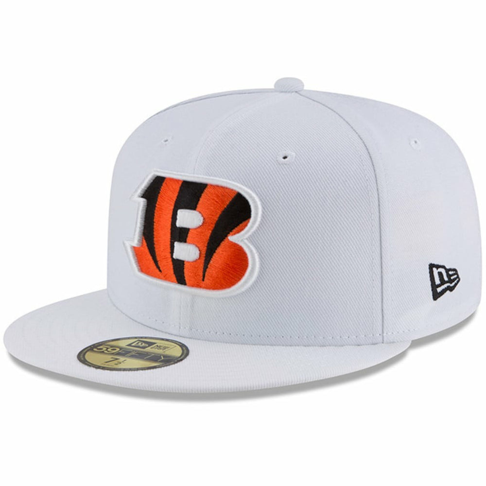 Cincinnati Bengals New Era Omaha 59FIFTY Fitted Hat - White outlet