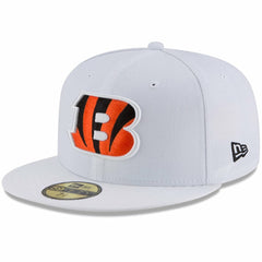 Cincinnati Bengals New Era Omaha 59FIFTY Fitted Hat - White outlet