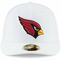 Arizona Cardinals New Era Omaha Low Profile 59FIFTY Fitted Hat - White outlet