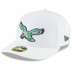 Philadelphia Eagles New Era Omaha Low Profile 59FIFTY Fitted Hat - White sale