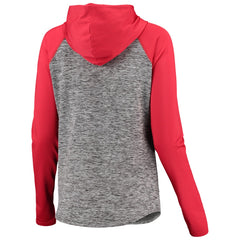 Tampa Bay Buccaneers G-III 4Her by Carl Banks Women's Championship Ring Pullover Hoodie - Heathered Gray/Red outlet