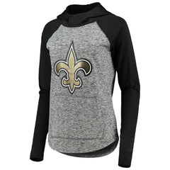 New Orleans Saints G-III 4Her by Carl Banks Women's Championship Ring Pullover Hoodie - Heathered Gray/Black online