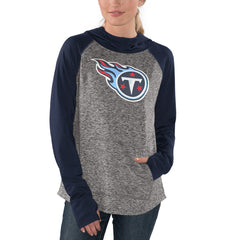 Tennessee Titans G-III 4Her by Carl Banks Women's Championship Ring Pullover Hoodie - Heathered Gray/Navy cheap