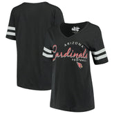 Arizona Cardinals Touch Women's Triple Play V-Neck T-Shirt - Black on sale