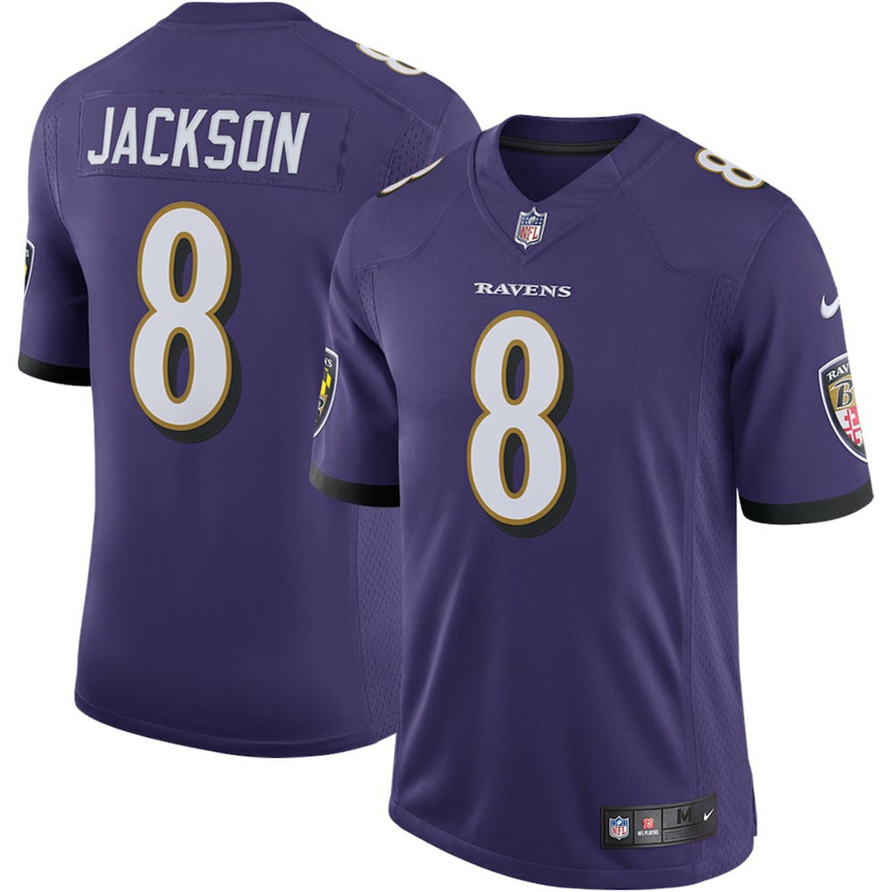 Lamar Jackson Baltimore Ravens Speed Machine Limited Jersey - Purple | Nike on sale