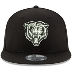 Chicago Bears New Era B-Dub 9FIFTY Adjustable Hat - Black outlet