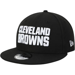 Cleveland Browns New Era B-Dub 9FIFTY Adjustable Hat - Black for sale
