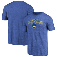 Milwaukee Brewers Vintage Cooperstown Collection Wahconah Tri-Blend T-Shirt - Royal