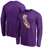 LeBron James Los Angeles Lakers Player State Long Sleeve T-Shirt - Purple discount