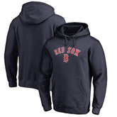 Boston Red Sox Vintage Cooperstown Collection Wahconah Fitted Pullover Hoodie - Navy