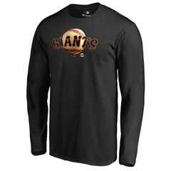 San Francisco Giants Midnight Mascot Long Sleeve T-Shirt - Black