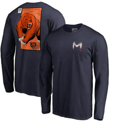 Chicago Bears Midway Monster Long Sleeve T-Shirt - Navy online
