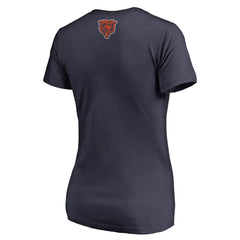 Chicago Bears Women's Monsters V-Neck T-Shirt - Navy online