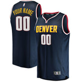 Denver Nuggets Youth Fast Break Custom Replica Jersey Navy sale - Icon Edition | Fanatics shop