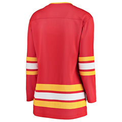 Calgary Flames Fanatics Women's Home Breakaway Jersey Red