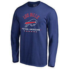 Buffalo Bills Futbol Americano Long Sleeve T-Shirt - Royal on sale
