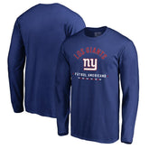 New York Giants Futbol Americano Long Sleeve T-Shirt - Royal discount