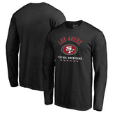 San Francisco 49ers Futbol Americano Long Sleeve T-Shirt - Black online