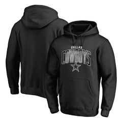 Dallas Cowboys Arch Smoke Pullover Hoodie - Black sale
