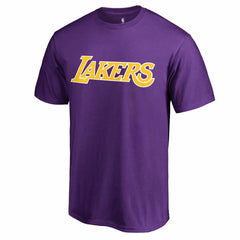 LeBron James Los Angeles Lakers Sidesweep Name & Number T-Shirt - Purple for sale