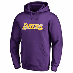 LeBron James Los Angeles Lakers Sidesweep Name & Number Pullover Hoodie - Purple on sale
