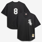 Bo Jackson Chicago White Sox Cooperstown Collection Big & Tall Mesh Batting Practice Jersey - Black | Mitchell & Ness