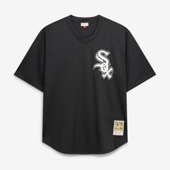 Bo Jackson Chicago White Sox Cooperstown Collection Big & Tall Mesh Batting Practice Jersey - Black | Mitchell & Ness